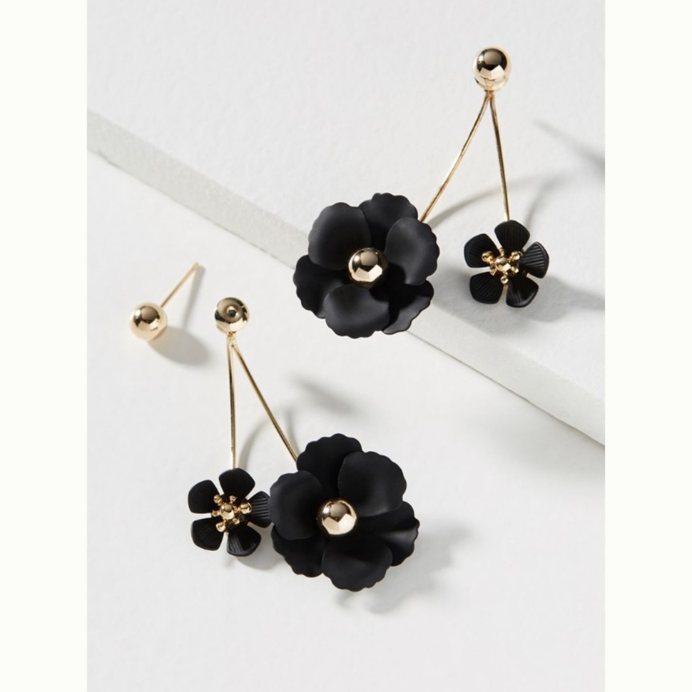 Anthropologie Adelaide Front-back Earrings